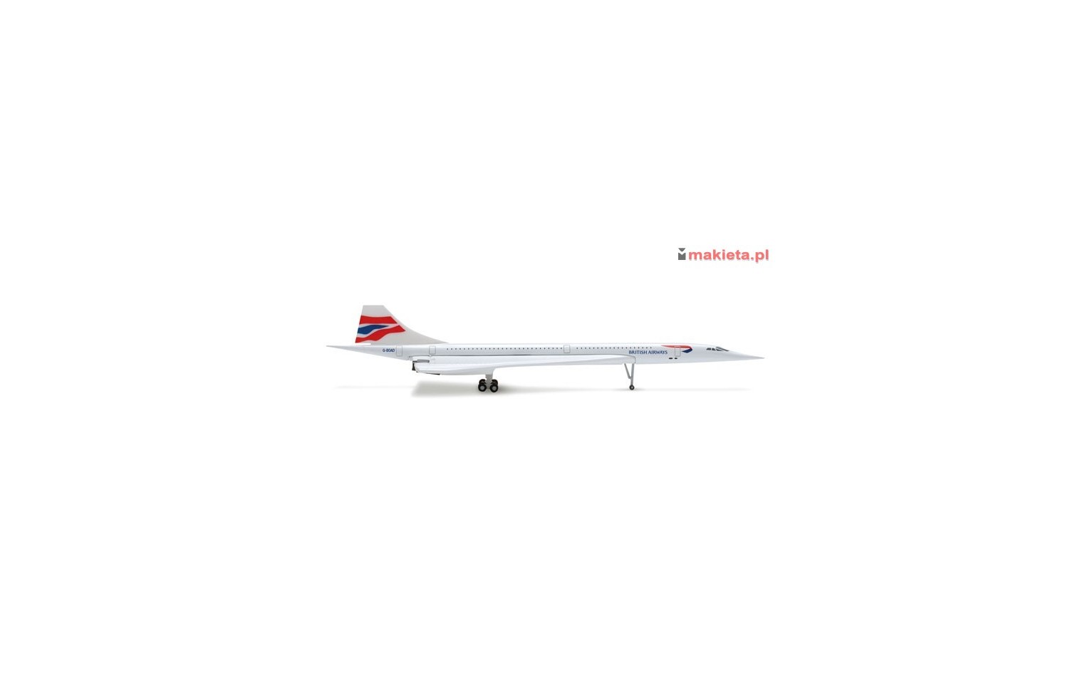 Herpa 507035, Concorde BA (G-BOAD) 1:500